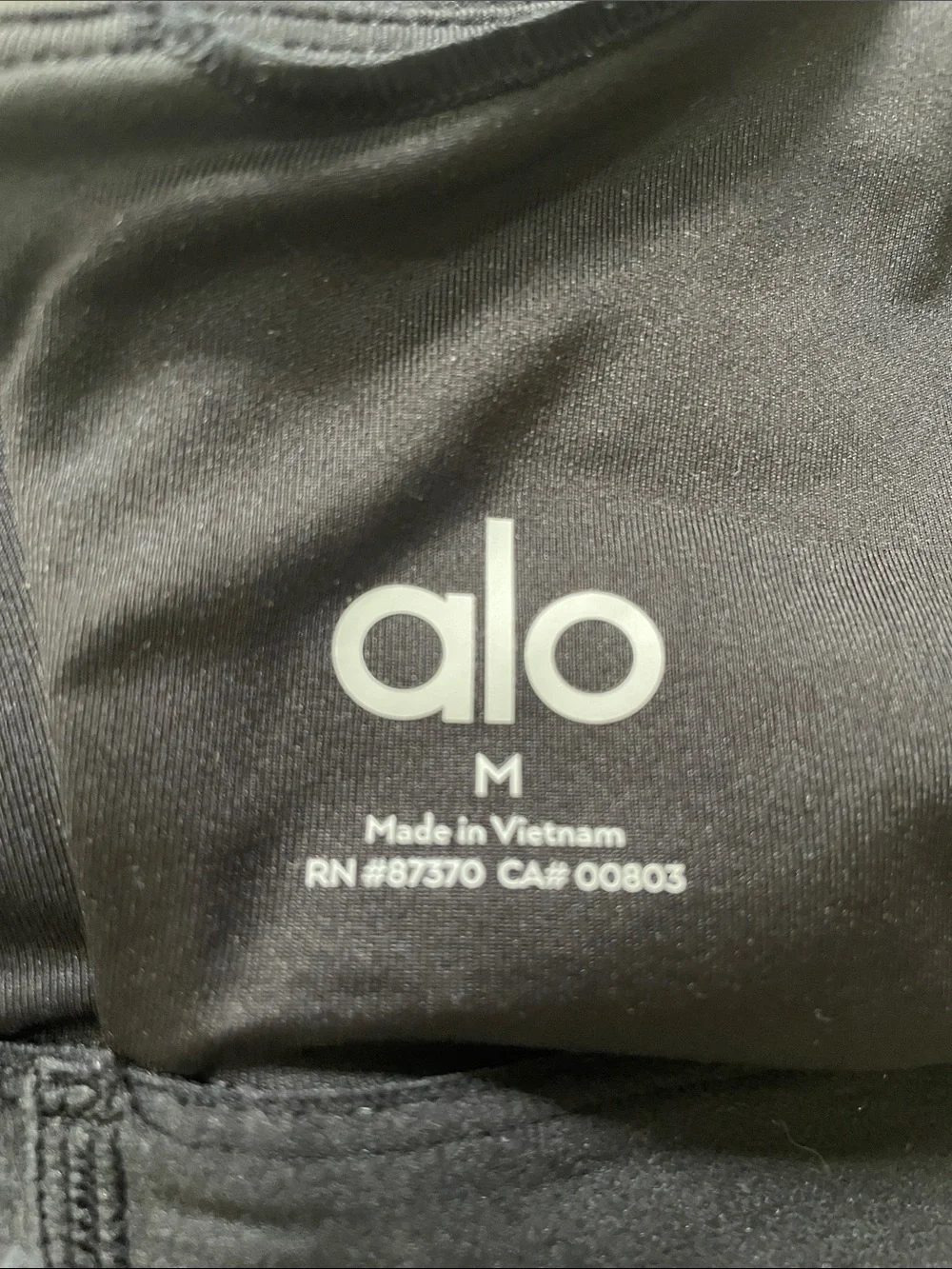 ALO Yoga Airlift Street Goddess Bra Tank in Black Size M